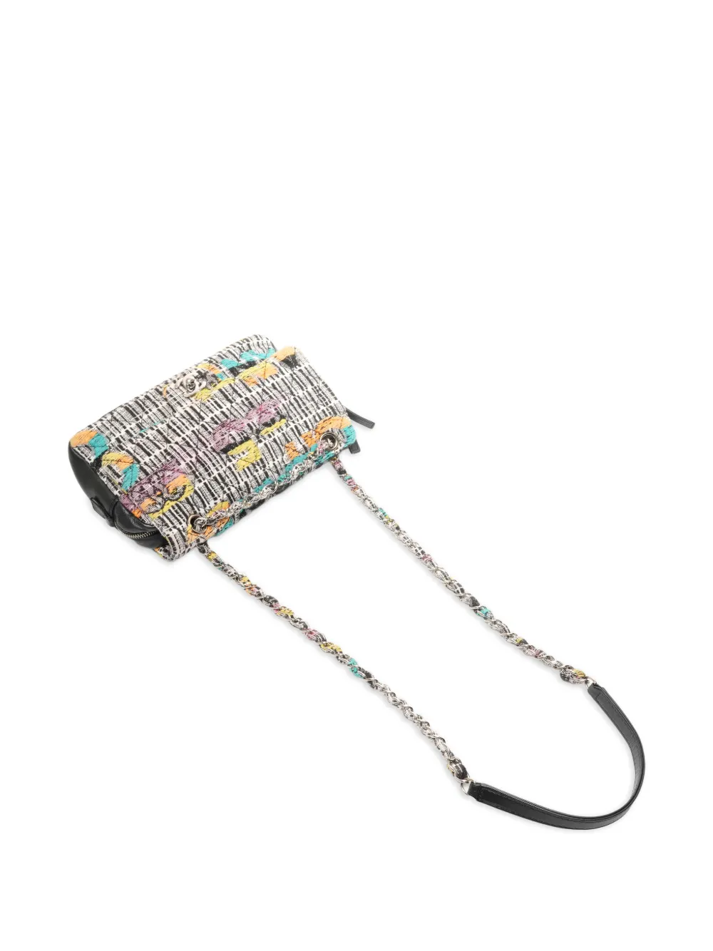 2014-2015 Tweed Chain Shoulder Bag
