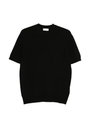 Comme Des Garçons Shirt Zip Cotton T-shirt | Black | FARFETCH