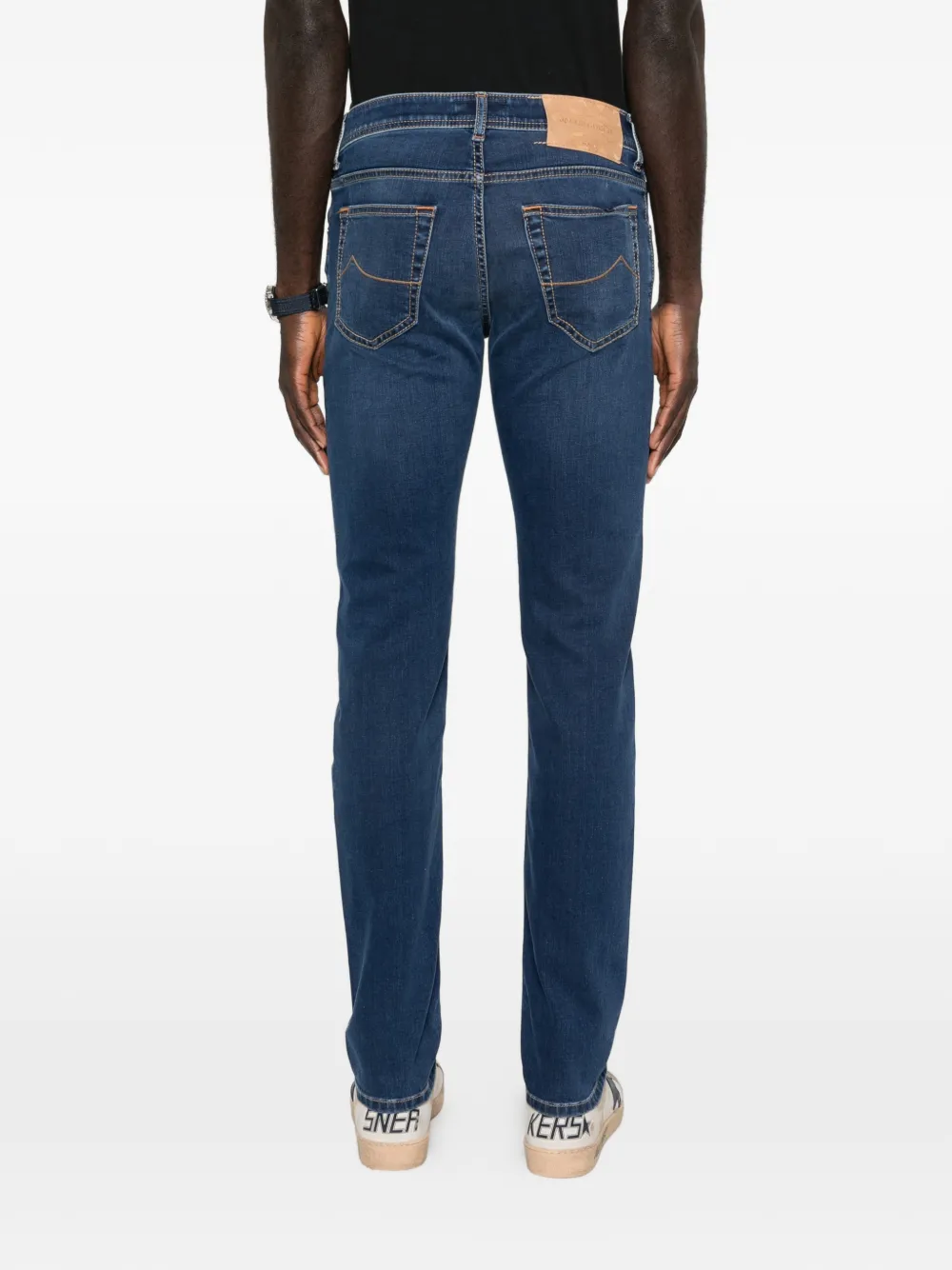 Jacob Cohën Slim-fit denim jeans Blauw