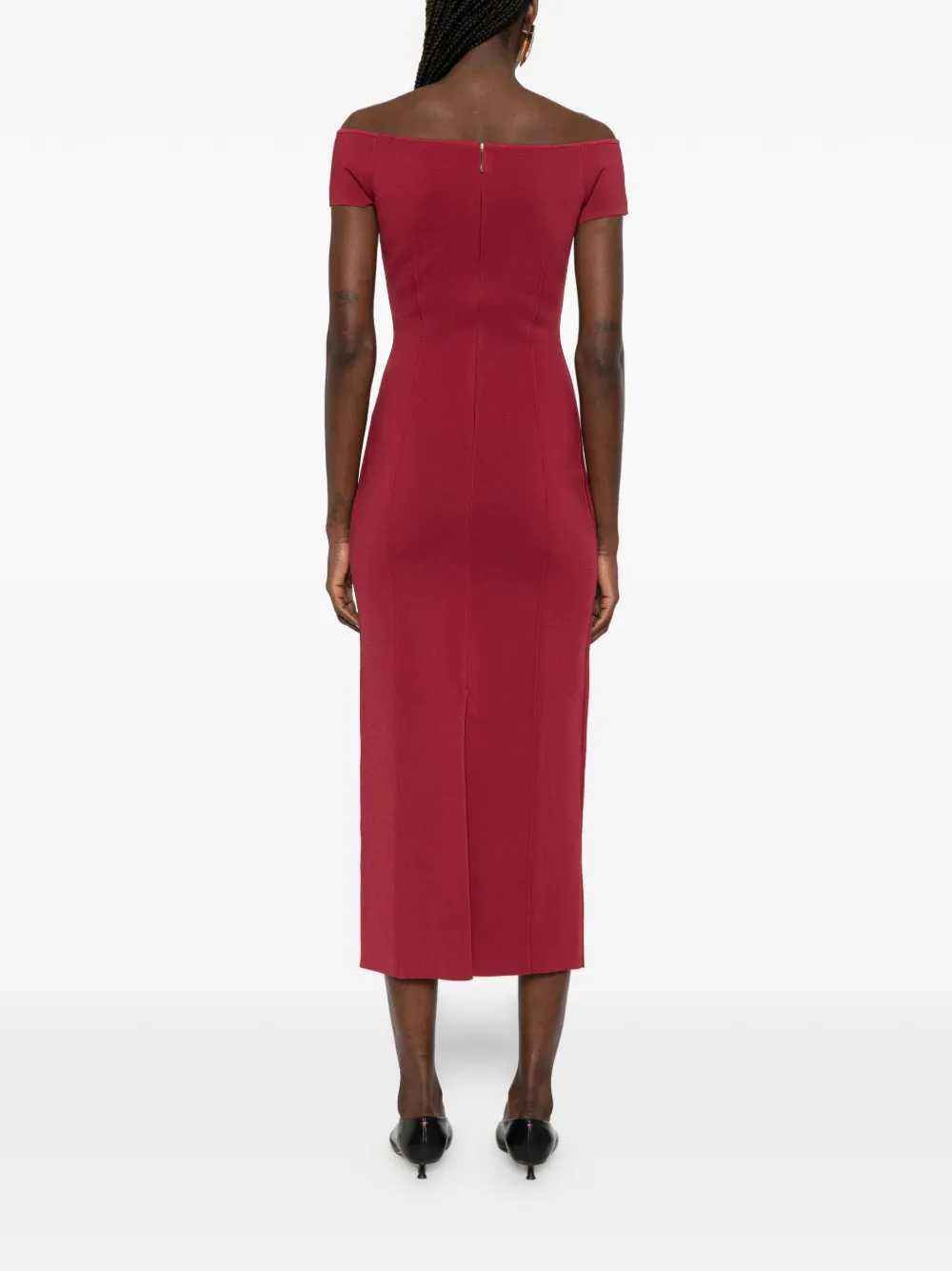 Foin Off-Shoulder Midi Dress