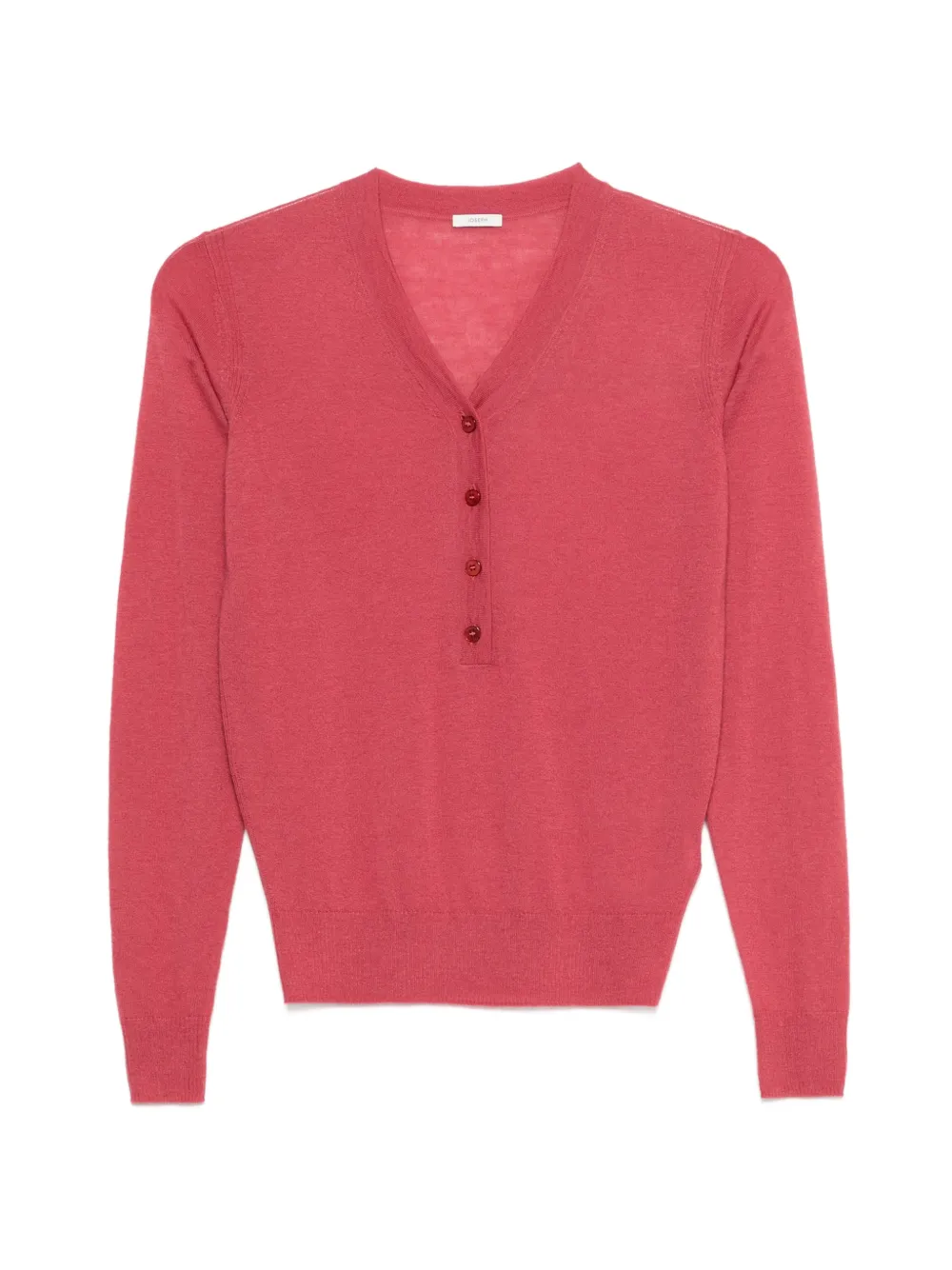 JOSEPH Gillies button-up sweater - Rosa