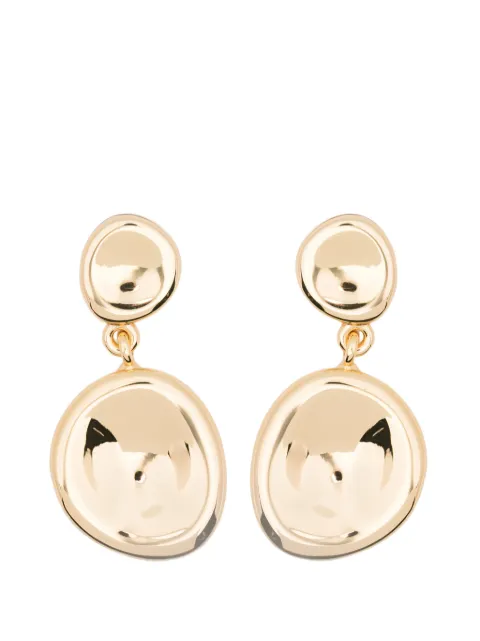 JOSEPH logo-detail drop earrings