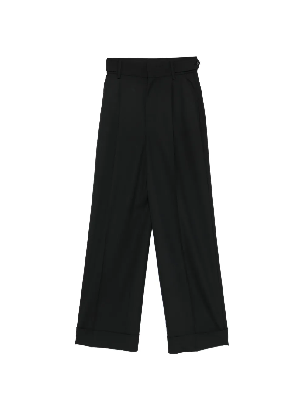 Alberta Ferretti Pantaloni con tasche laterali - Nero