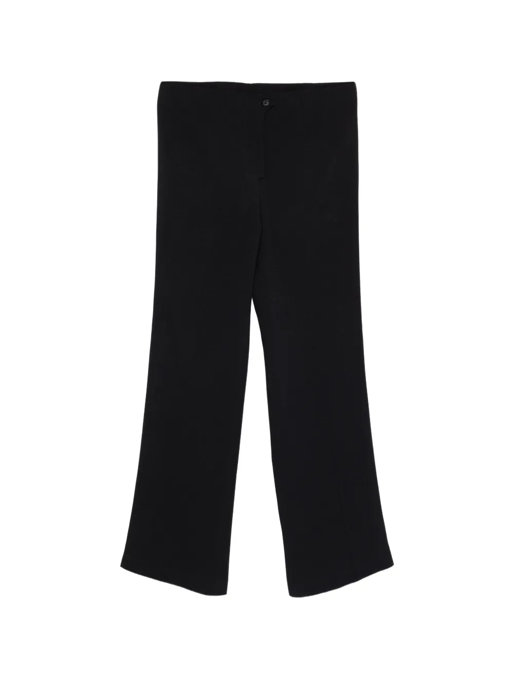 Nº21 Pantaloni con bottoni - Nero