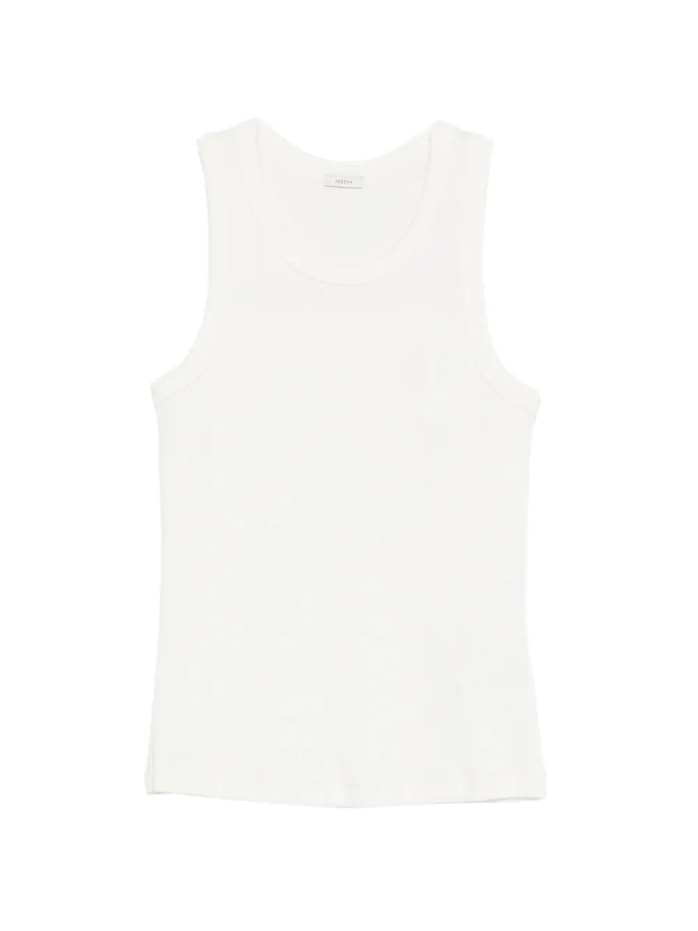 JOSEPH Yeux ribbed tank top - Bianco