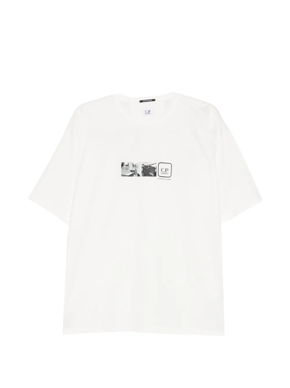 C.P. Company graphic-print short-sleeve T-shirt - Bianco