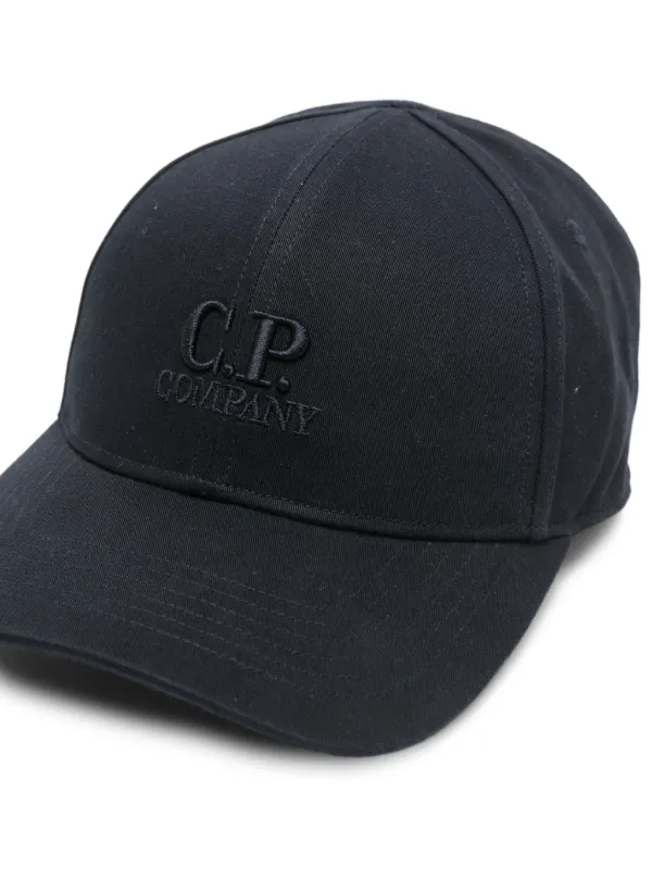 C.P. Company Gabardine Logo Cap | Blue | FARFETCH ZA