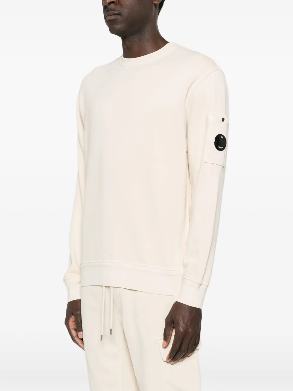 C.P. Company Sweater met ronde hals Beige