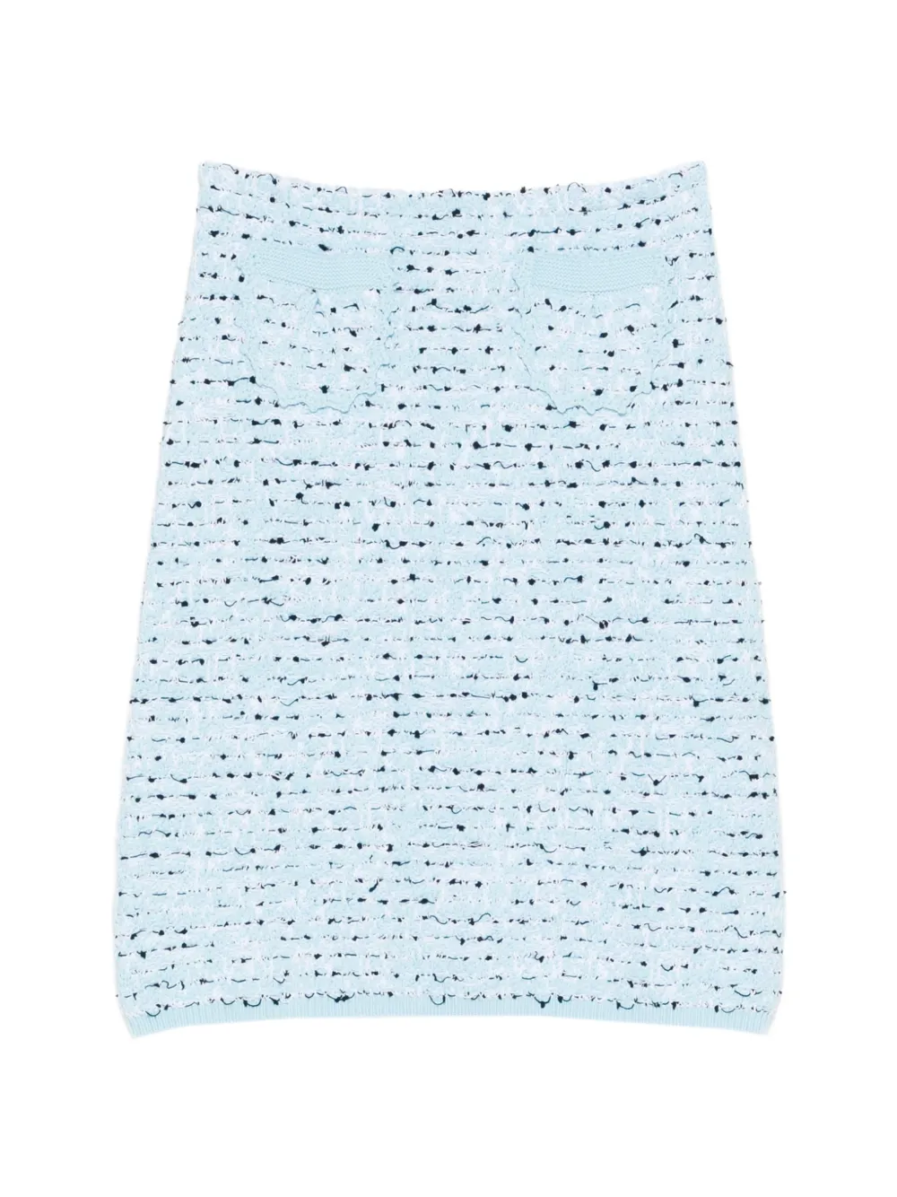 Nº21 knitted mini skirt - Blu