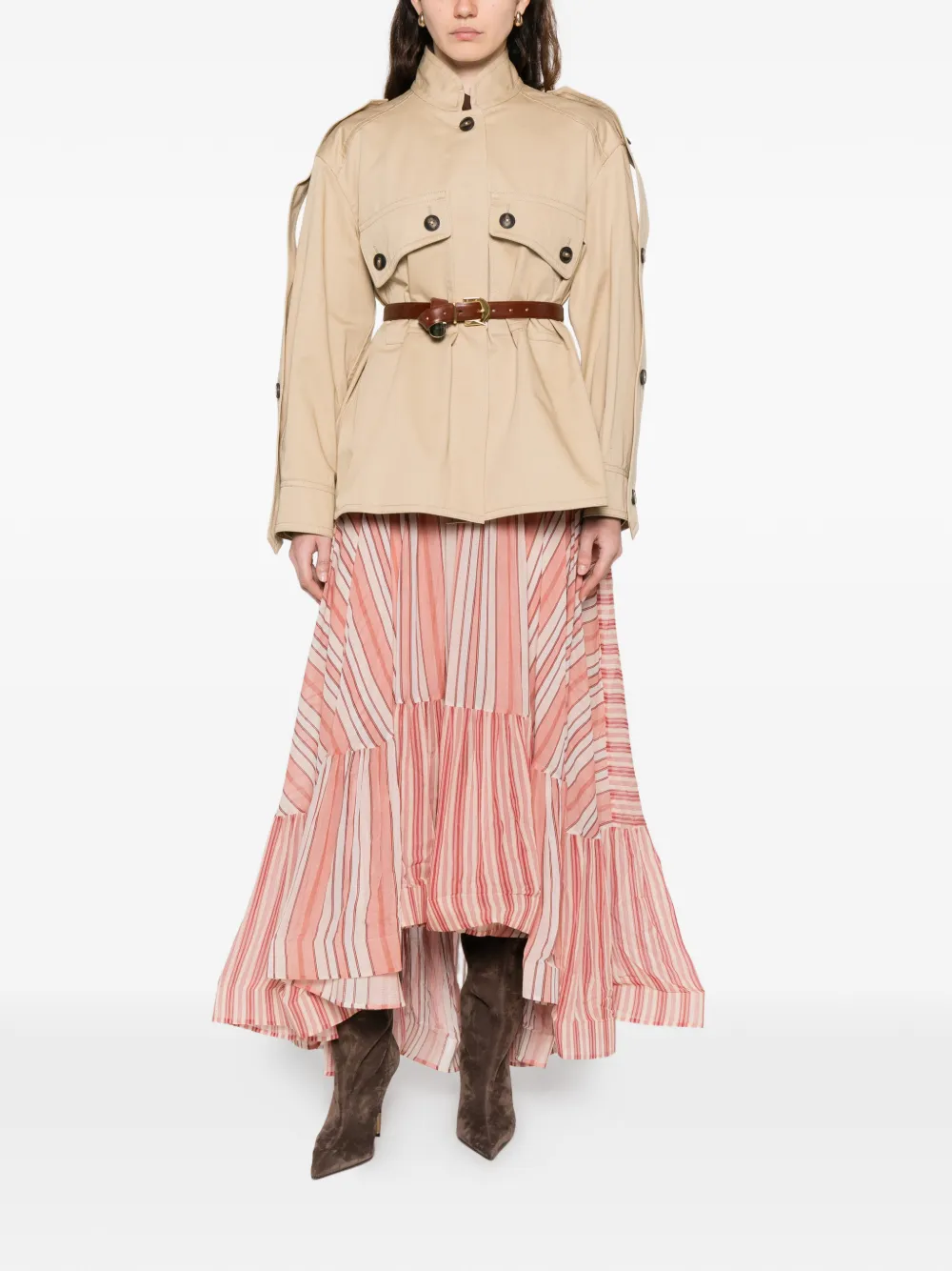  Zimmermann Rebellion Oversized Jacket - Neutrals 