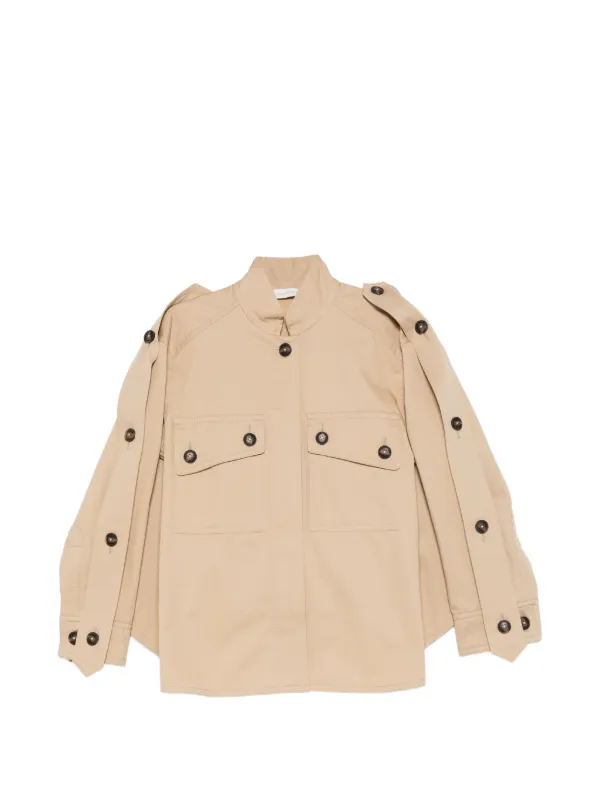 Zimmermann Rebellion Oversized Jacket in Neutrals