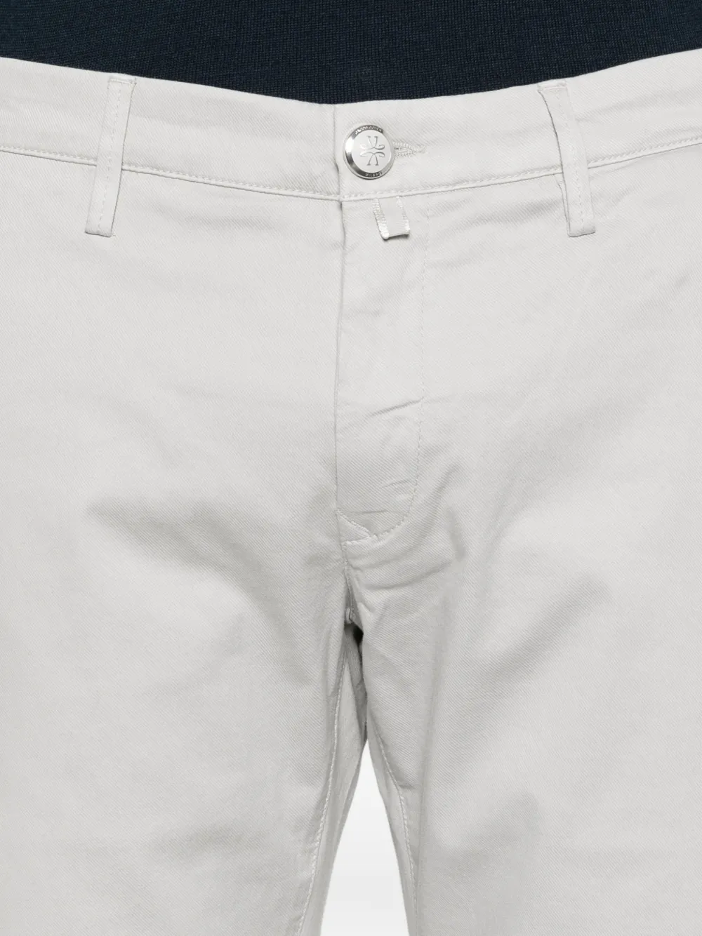 Bobby Buttoned Straight Trousers