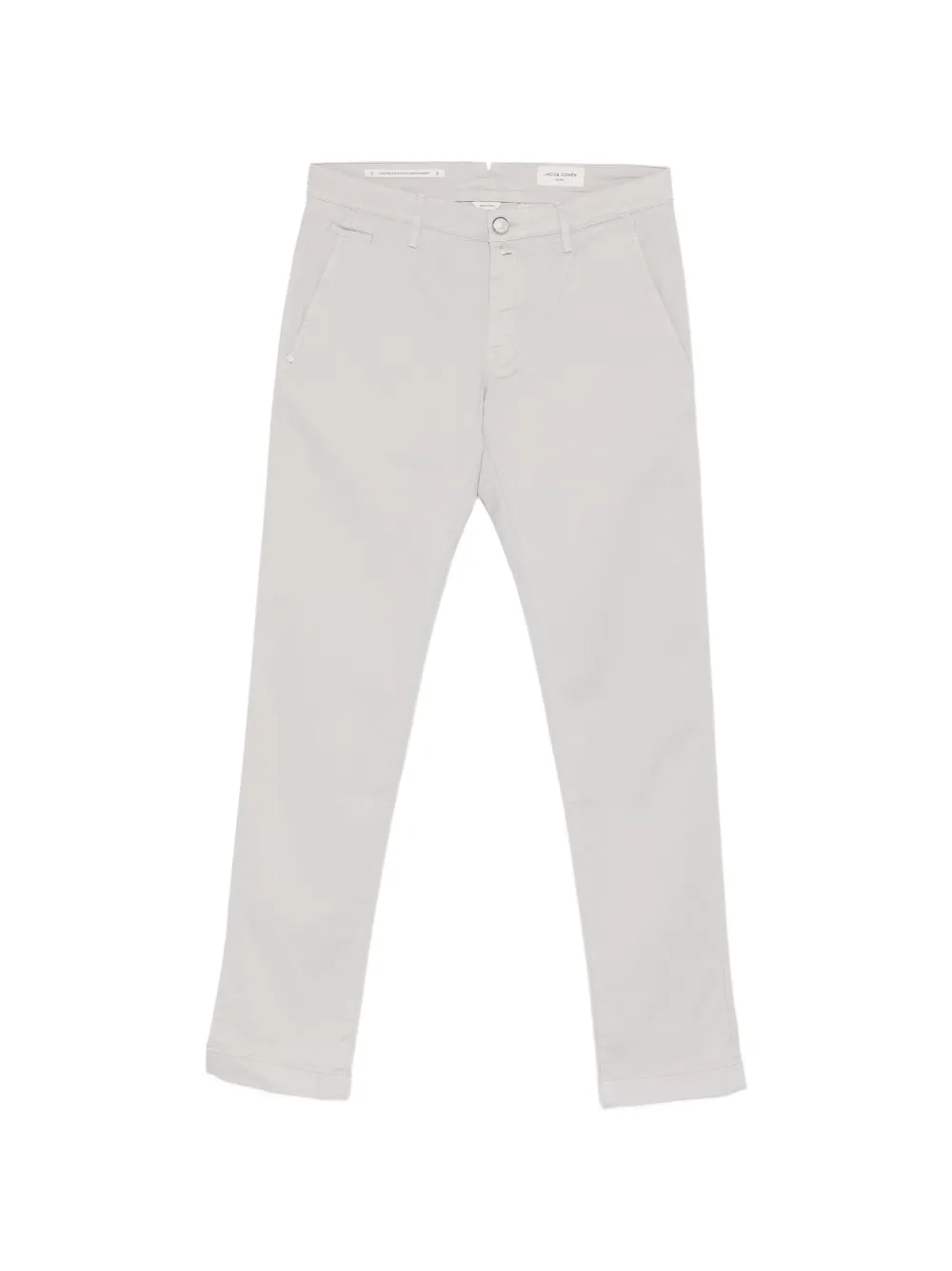 Jacob Cohën Bobby buttoned straight trousers - Toni neutri