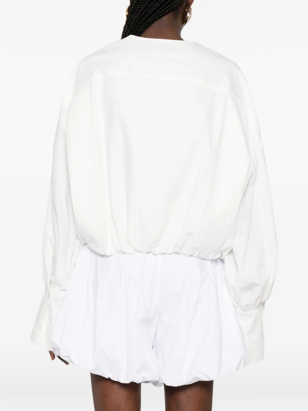 THELATEST Blouse met lange mouwen Wit