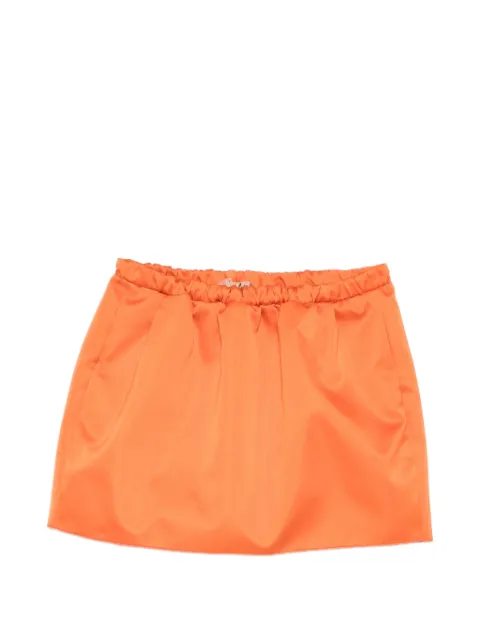 Nº21 — elasticated woven mini skirt