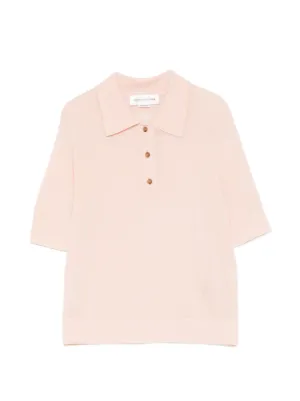 JW Anderson クロップド ポロシャツ | ピンク | FARFETCH JP