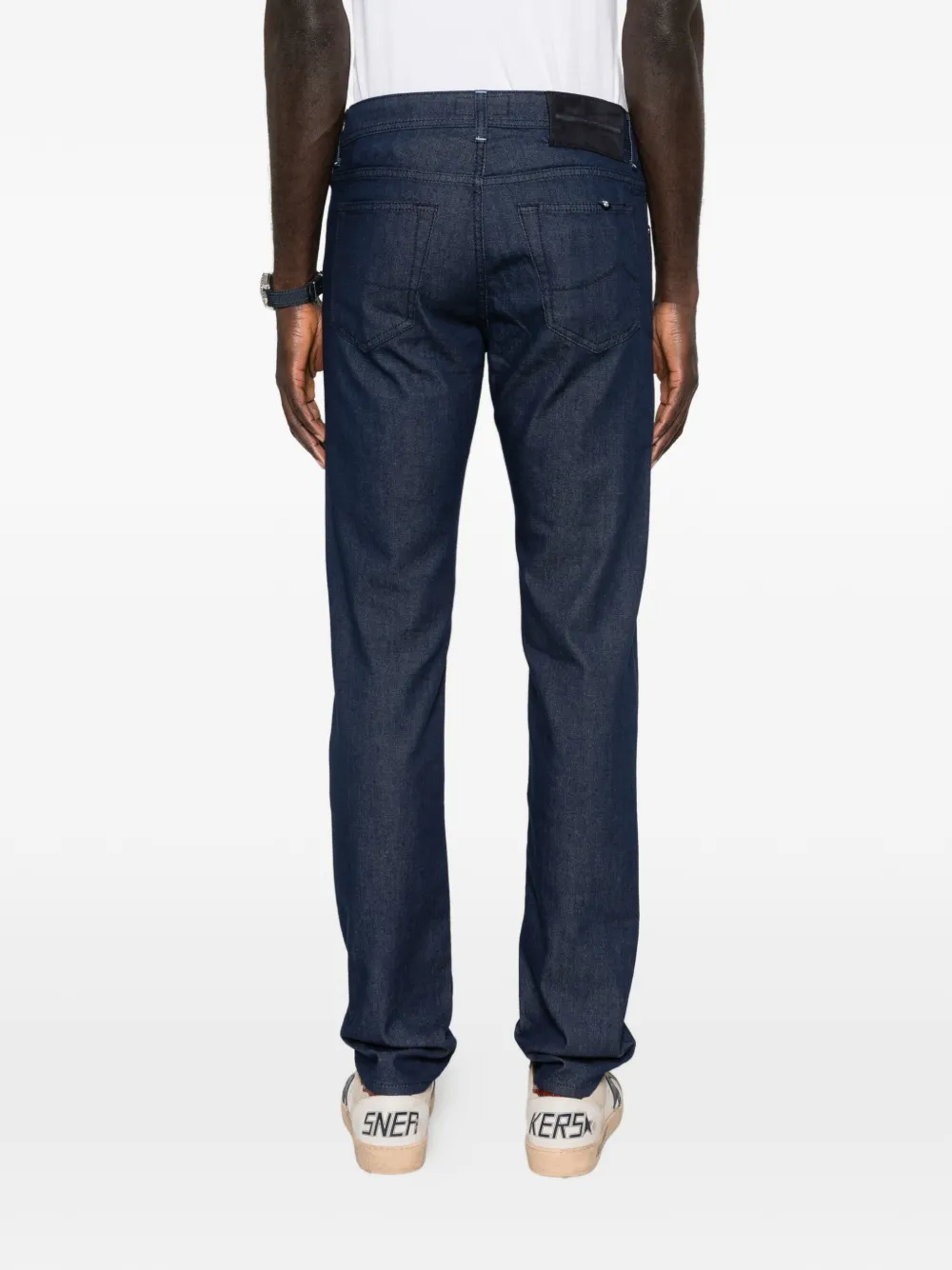 Jacob Cohën Slim-fit broek Blauw
