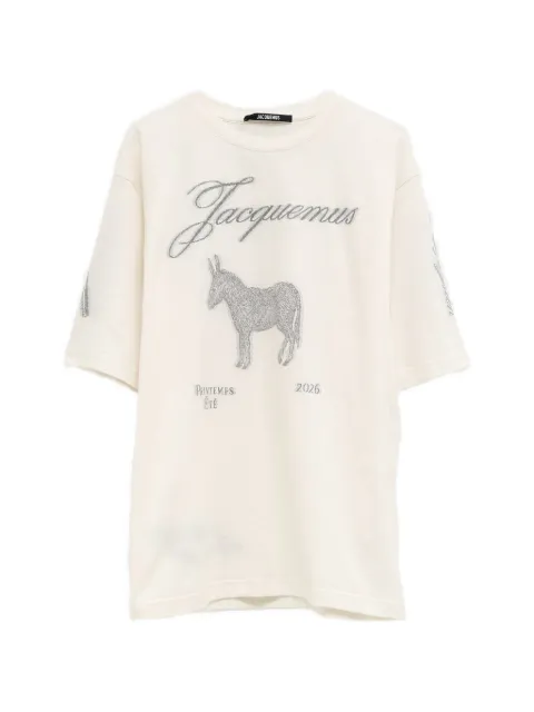 Jacquemus donkey-print jacquard T-shirt
