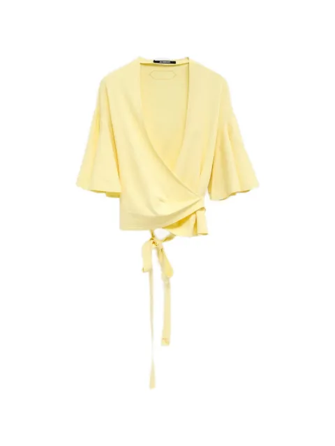 Jacquemus Paysan tie blouse