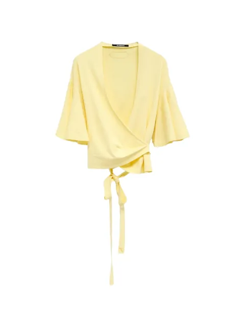 Jacquemus Paysan tie blouse