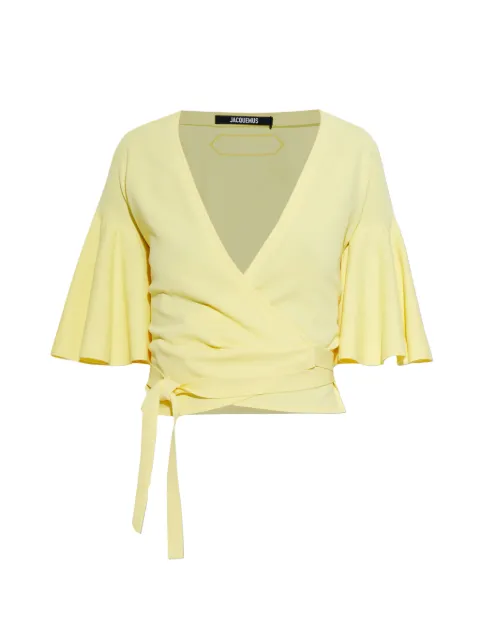 Jacquemus Paysan tie blouse