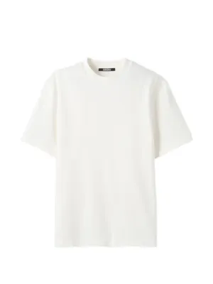 LEMAIRE ヘンリーネック トップ | ホワイト | FARFETCH JP