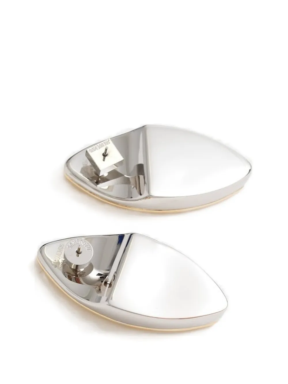  Jacquemus Pendientes Con Forma De Almendra - Dorado 
