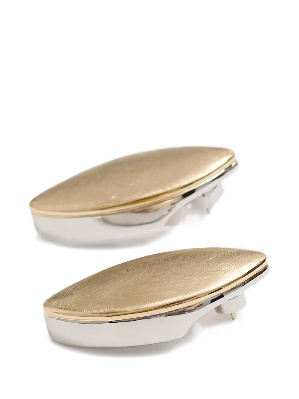 Jacquemus Pendientes Con Forma De Almendra - Dorado 