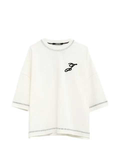 Jacquemus contrast-stitching T-shirt