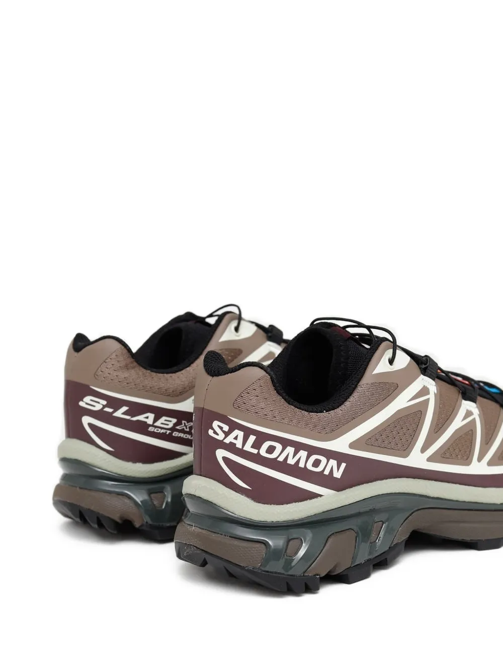 Salomon XT-6 quicklace mesh sneakers Bruin