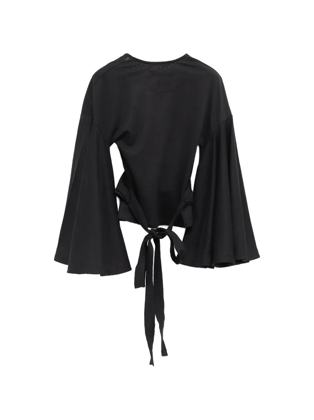  Jacquemus Top Le Cache Coeur Ventadou - Negro 