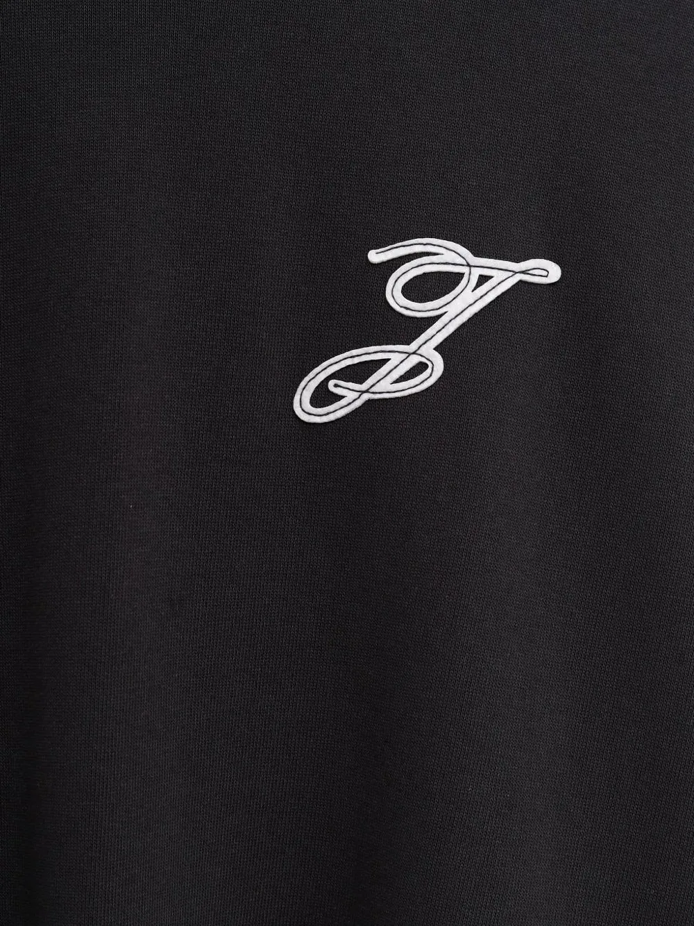 Jacquemus T-shirt met contrasterend stiksel Blauw