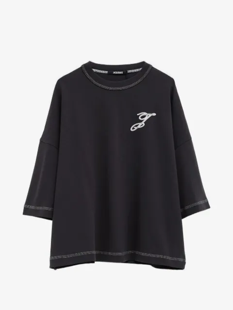 Jacquemus contrast-stitching T-shirt