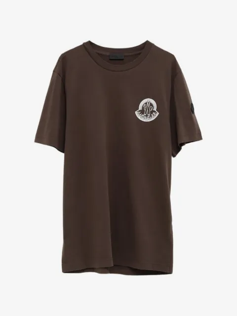 Moncler logo-patch T-shirt