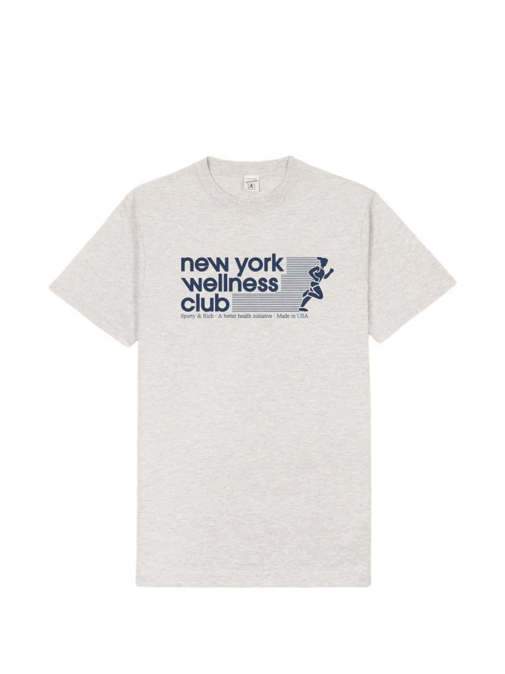 Sporty & Rich graphic-lettering T-shirt