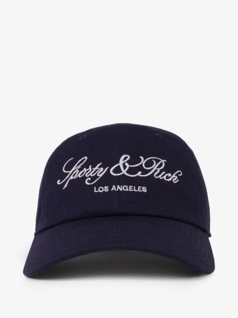 Sporty & Rich gorra de béisbol con detalle del logo