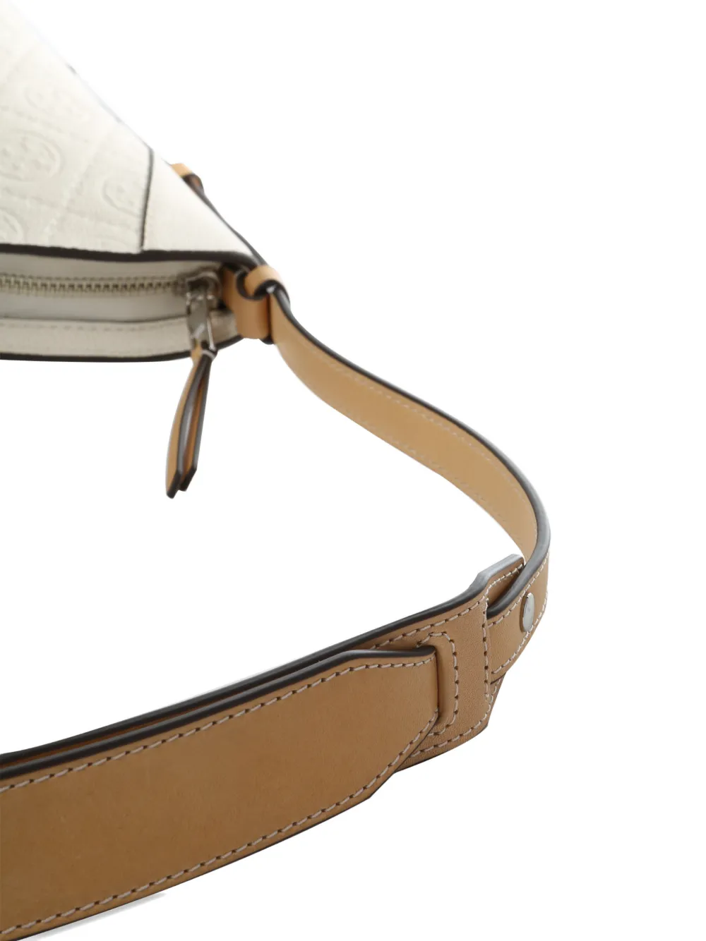 Tory Burch T-monogram schoudertas Beige