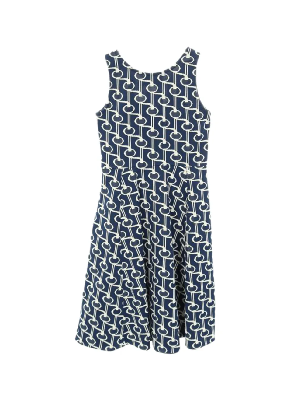 2010s Geometric-Print Mini Dress