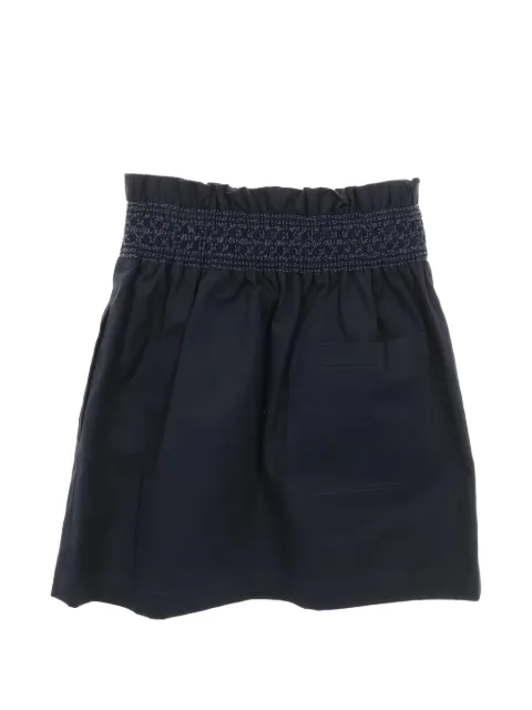 Hermès Pre-Owned 2010s high-waist smock mini skirt