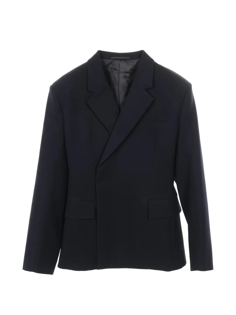 Hermès Pre-Owned 2010s wool blazer - Blu