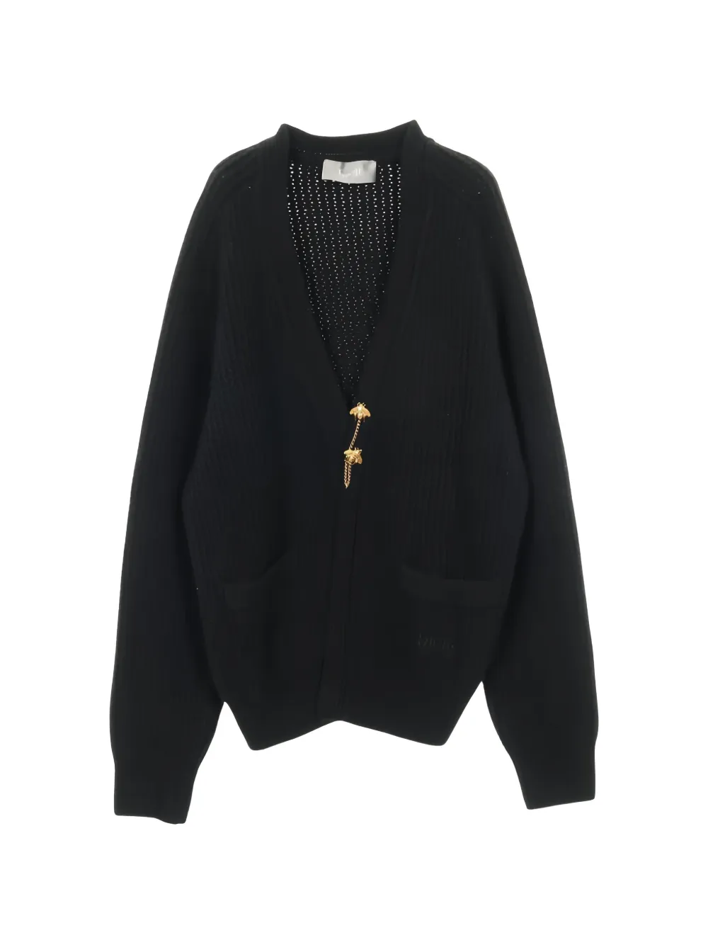Christian Dior Pre-Owned 2010s bee cardigan - Nero