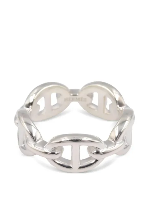 Hermès Pre-Owned 2020s PM Chaine d'Ancre Enchainee ring