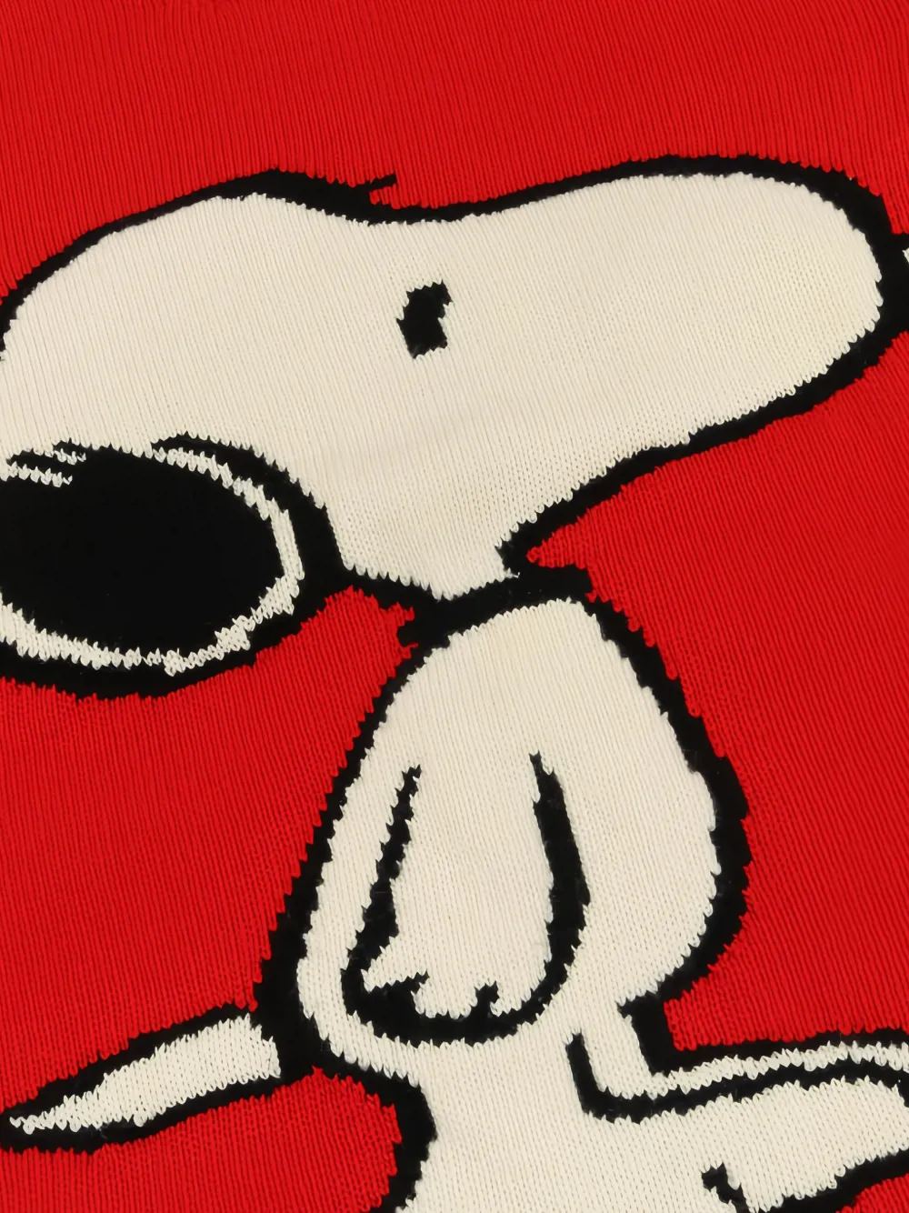 Gucci Pre-Owned x Peanuts 2000s Snoopy tiger-pattern Sweater | Red