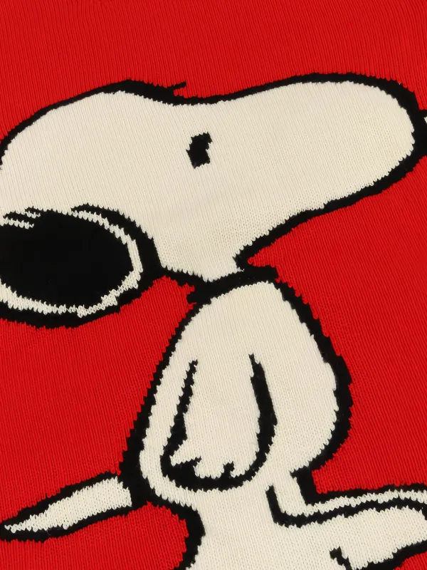GUCCI スヌーピー ニットセーター Gucci Pre-Owned x Peanuts 2000s Snoopy tiger-pattern Sweater | Red