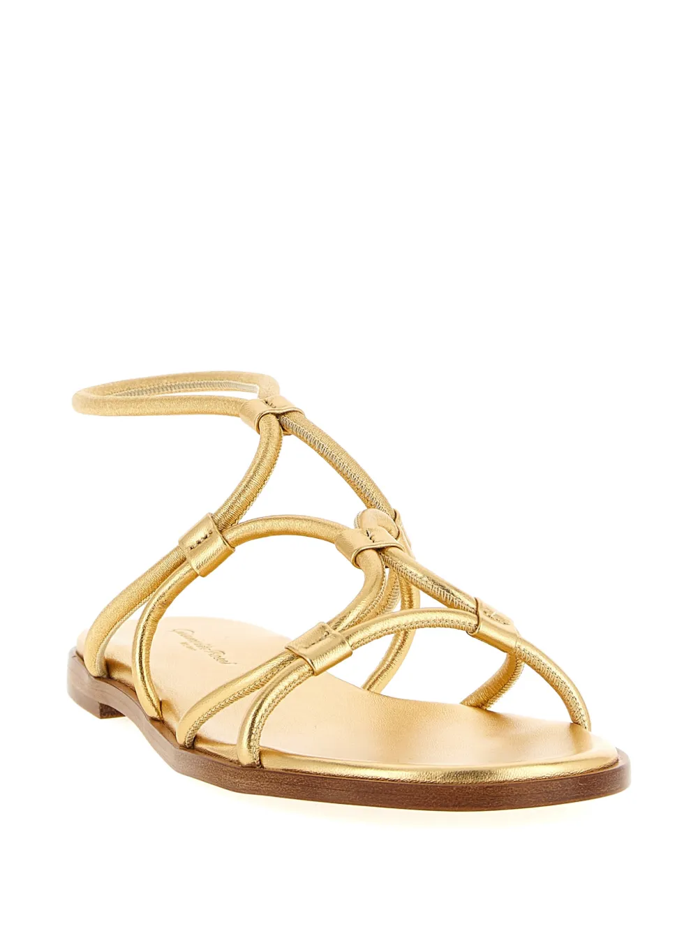 Gianvito Rossi ankle-strap sandals Goud