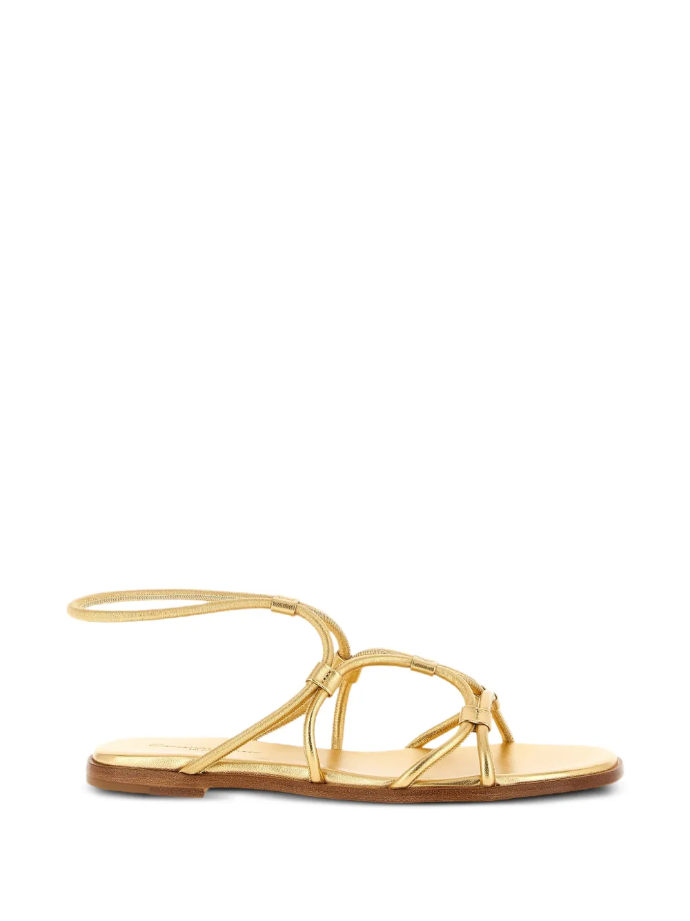 Gianvito Rossi ankle-strap sandals Goud