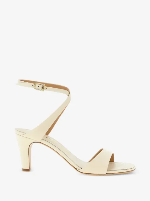 square-toe ankle-strap sandals