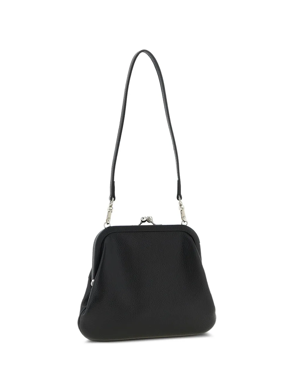 Vivienne Westwood Clutch met logo Zwart