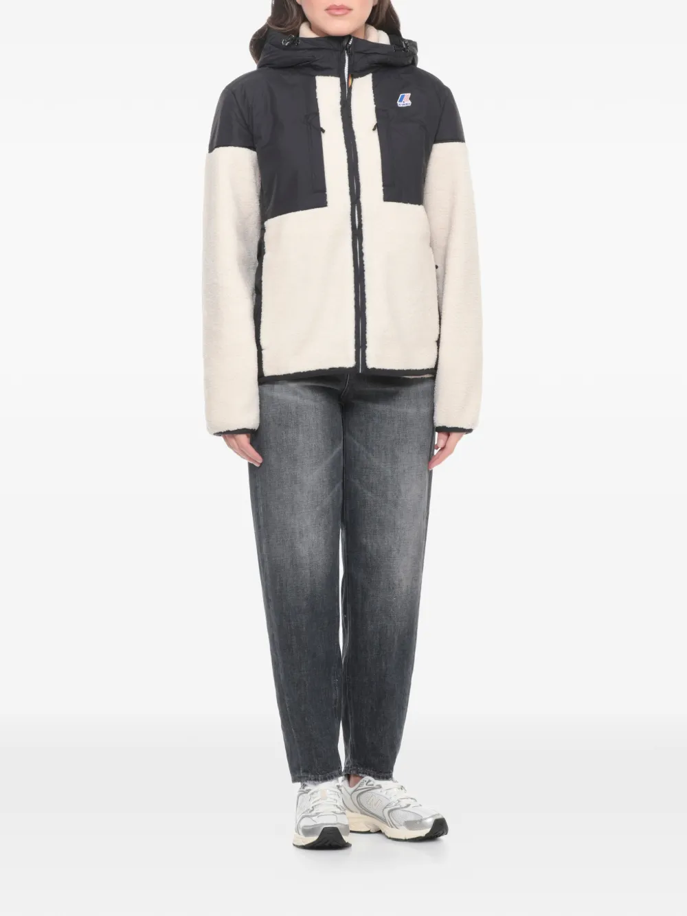  K-way Samson Fleece Jacket - Neutrals 