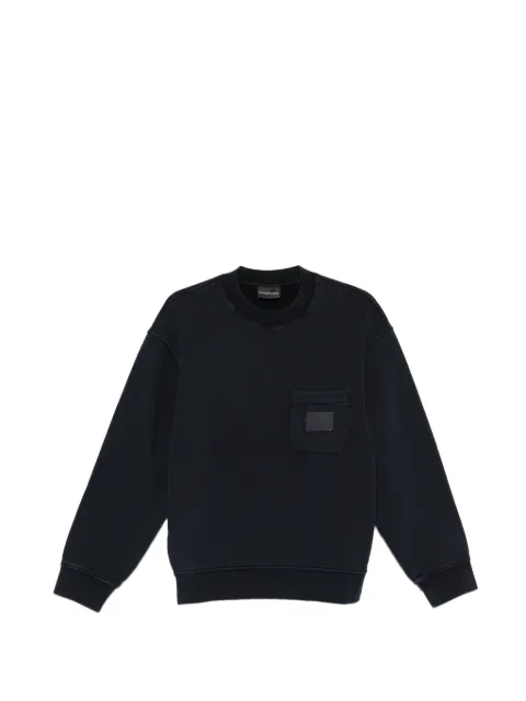 Emporio Armani sudadera con cuello redondo